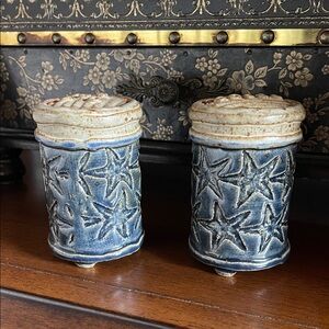 Vintage Americana Salt and Pepper Shakers